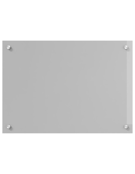 Schienale Cucina Grigio Chiaro 70x50x0,6 cm Vetro Temperato