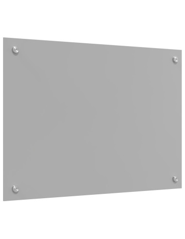 Rivestimento da Cucina Grigio chiaro 70 x 50 cm vetro temperato