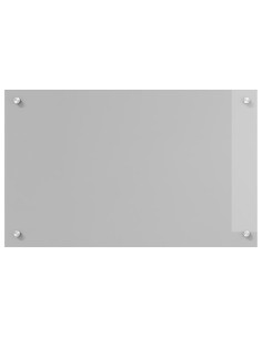 Rivestimento da Cucina Grigio chiaro 80 x 50 cm vetro temperato 2