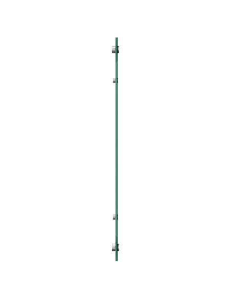 Paraspigolo Cucina Grigio Chiaro 100x60x0,6 cm Vetro Temperato