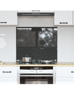 Rivestimento da Cucina Grigio scuro 70 x 60 cm vetro temperato 2