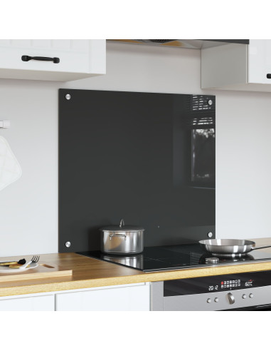 Rivestimento da Cucina Grigio scuro 70 x 60 cm vetro temperato