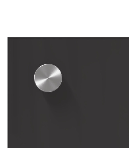 Schienale Cucina Grigio Scuro 80x40x0,6 cm in Vetro Temperato