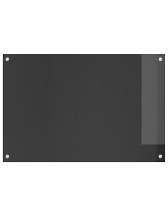 Rivestimento da Cucina Grigio scuro 90 x 60 cm vetro temperato 2