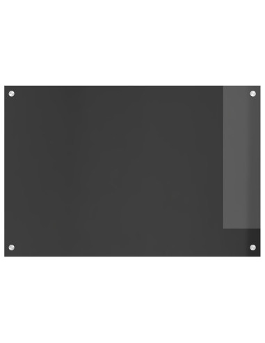 Rivestimento da Cucina Grigio scuro 90 x 60 cm vetro temperato