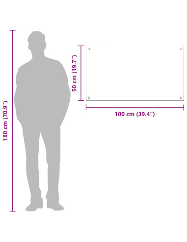Rivestimento da Cucina Giallo 100 x 50 cm vetro temperato