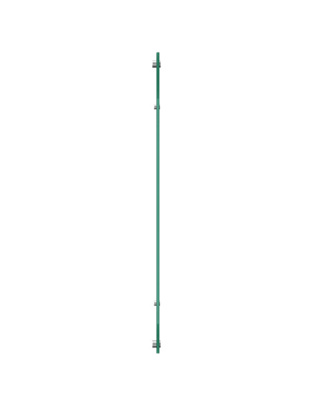 Schienale Cucina Bianco 120x60x0,6 cm in Vetro Temperato