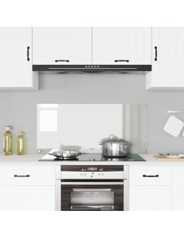Rivestimento da Cucina Trasparente 110 x 50 cm vetro temperato