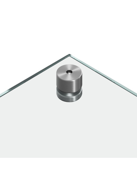 Schienale Cucina Trasparente 110x60x0,6 cm in Vetro Temperato