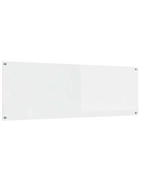 Schienale Cucina  Trasparente 120x40x0,6 cm in Vetro Temperato