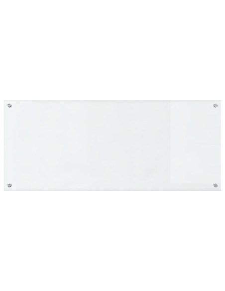 Schienale per Cucina Trasparente 120x50x0,6 cm in Vetro Temperato