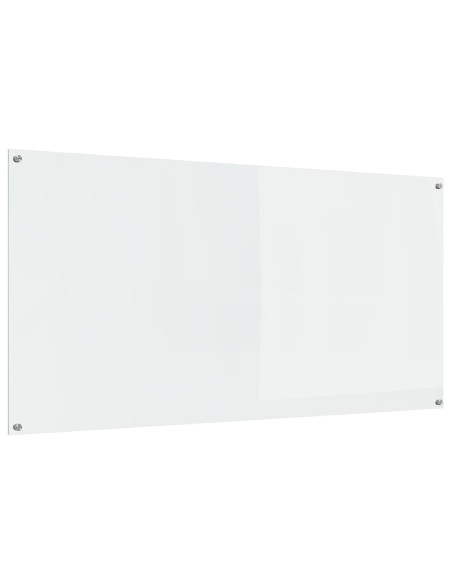 Schienale Cucina Trasparente 120x60x0,6 cm in Vetro Temperato