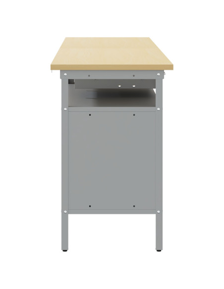 Set di Panchine da Lavoro  in Acciaio Rosso