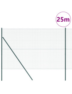 Palo della recinzione Verde 25 x 1,5 m (19 x 19 mm rete) 2