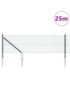 Palo della recinzione Verde 25 x 0,5 m (rete 12 x 12 mm) 2