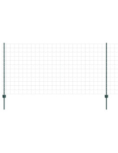 Recinzione con Posto Verde 1,2 x 10 m Acciaio 2