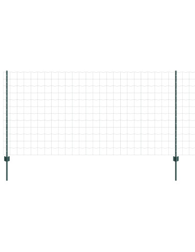 Recinzione con Posto Verde 1,2 x 10 m Acciaio