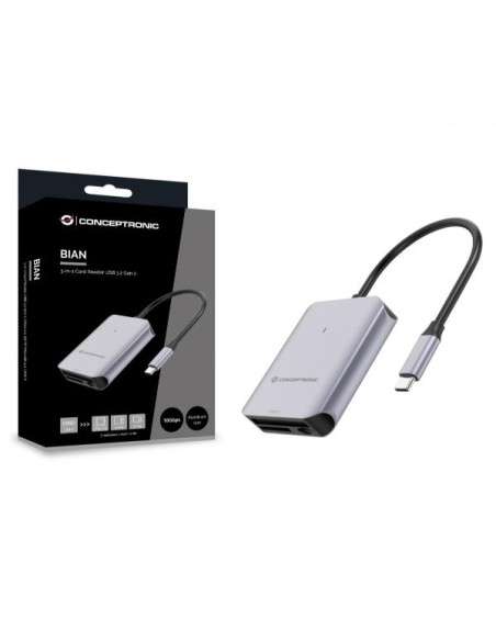 3-IN-1 CARD READER USB 3.2 GEN 2, C