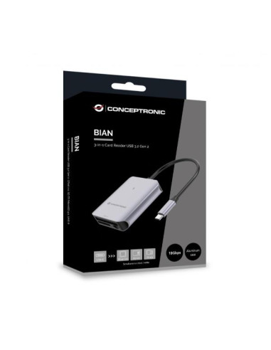 3-IN-1 CARD READER USB 3.2 GEN 2, C