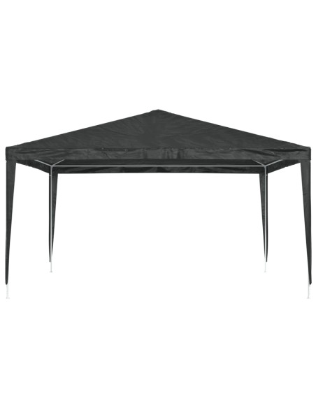 Gazebo Professionale 4x4 m Antracite 90 g/m²