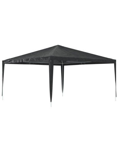 Gazebo Professionale 4x4 m Antracite 90 g/m²
