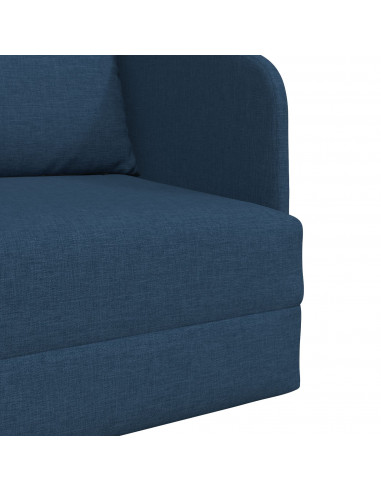 Divano Blu Poliestere 200 x 60 x 62 cm Durevole Divano Letto