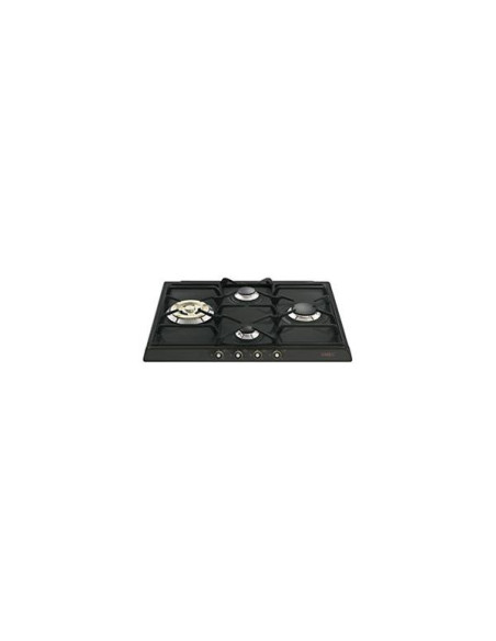 Smeg SR764AO piano cottura Antracite Da incasso Gas 4 Fornello(i)