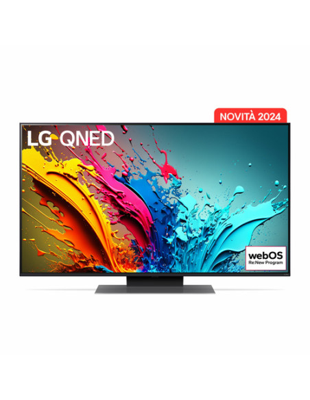 LG QNED AI 50'' Serie QNED86 50QNED86T6A, TV 4K, 4 HDMI, SMART TV 2024