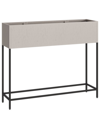 Vaso da Giardino Rialzato Ruggine 100 x 26 x 82 cm