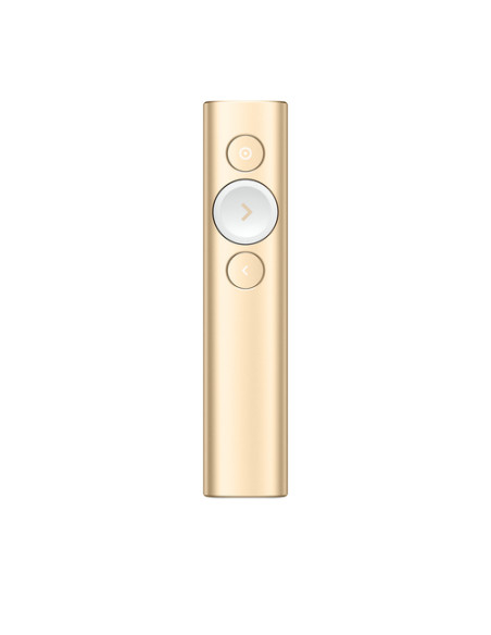 Logitech Spotlight puntatore wireless Bluetooth/RF Oro