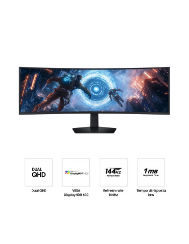Samsung Monitor Gaming Odyssey G9 - G91F da 49'' DQHD