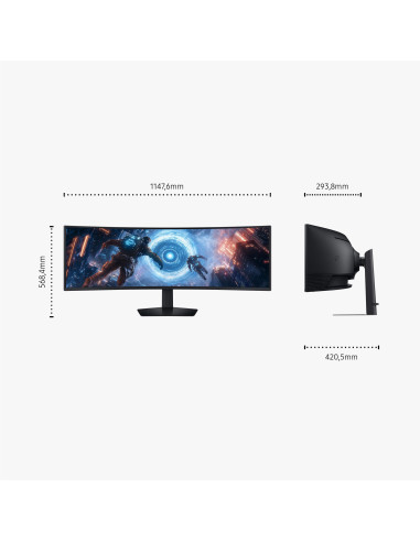 Samsung Monitor Gaming Odyssey G9 - G91F da 49'' DQHD