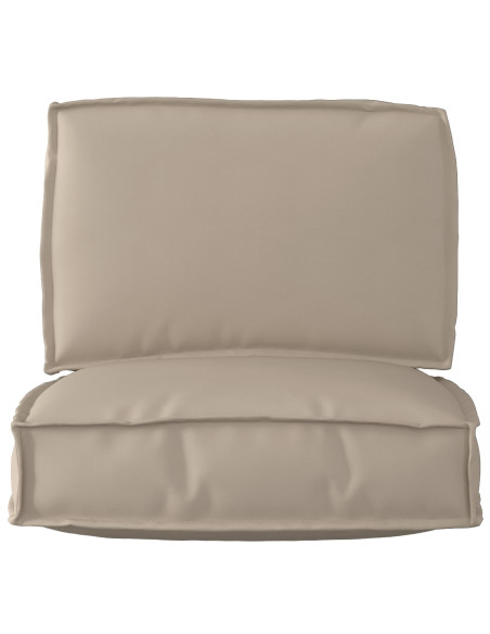 Set di Cuscini per Pallet 2 pcs Talpa Tessuto Oxford