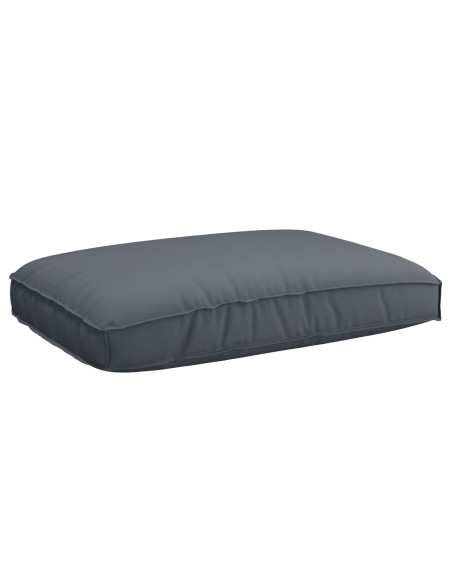 Set di Cuscini per Palette  Set da 2 Antracite Poliestere Standard
