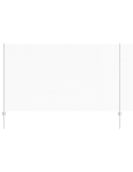 Recinzione con Posto Argento 1,4 x 10 m Acciaio