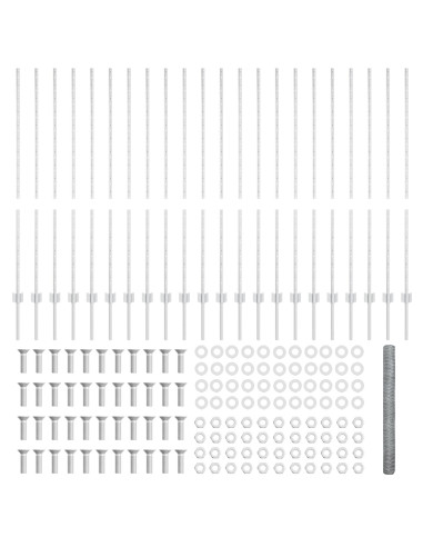 Recinzione con Posto Argento 1,4 x 50 m Acciaio