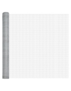 Recinzione con Posto Argento 1,5 x 50 m Acciaio