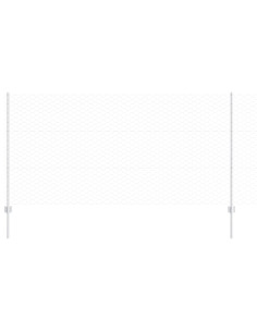 Recinzione con Posto Argento 1,2 x 100 m Acciaio