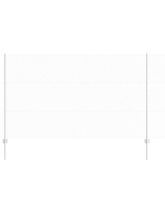 Recinzione con Posto Argento 1,4 x 100 m Acciaio