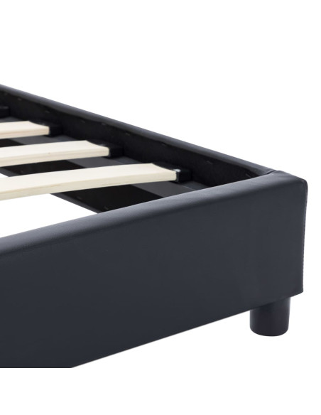 Giroletto Nero in Similpelle 100x200 cm