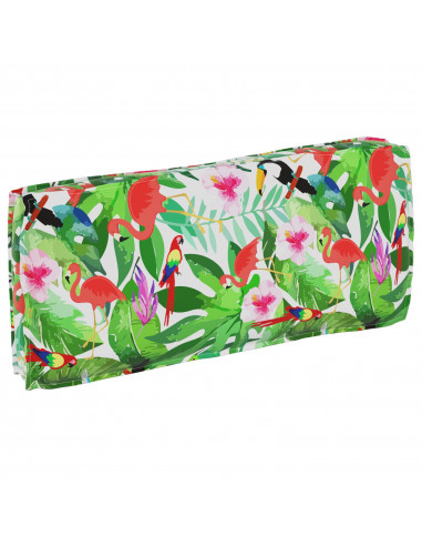 Cuscino da esterno  Giungla tropicale Poliestere 120 x 12 x 50 cm