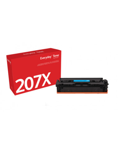 Everyday Toner ™ di Xerox Ciano compatibile con HP 207X (W2211X), High capacity