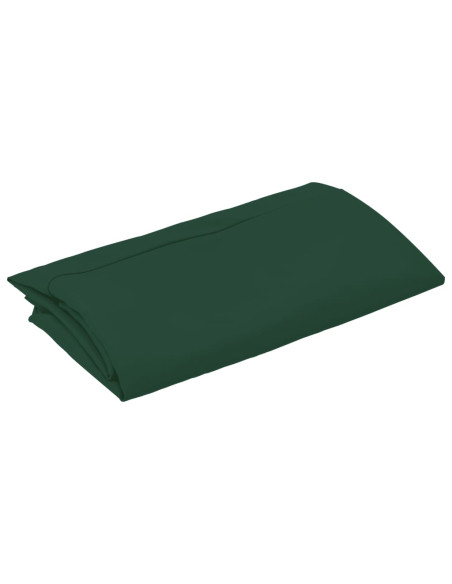 Telo di Ricambio per Ombrellone Bianco Verde 350 cm