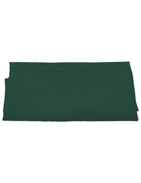 Telo di Ricambio per Ombrellone Bianco Verde 350 cm