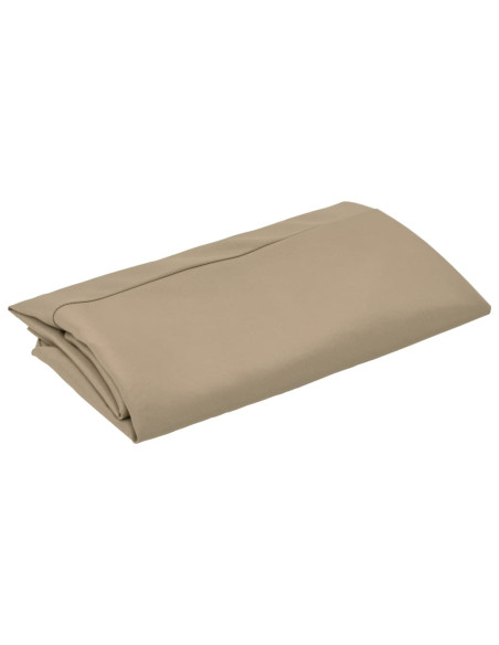 Telo di Ricambio per Ombrellone Grigio Talpa 350 cm