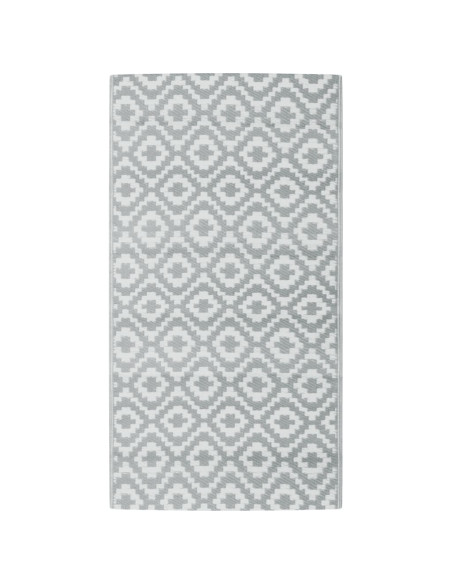 Tappeto da Esterni Grigio 80x150 cm in PP