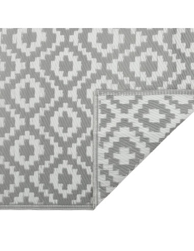 Tappeto da Esterni Grigio 80x150 cm in PP