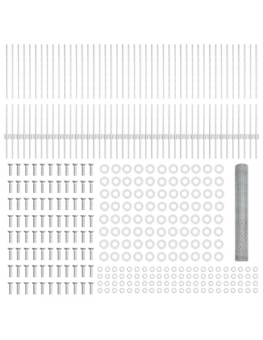 Recinzione con Posto Argento 1 x 100 m Acciaio