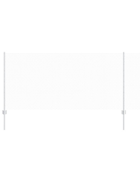 Posti per Recinzione  22 pcs U-Channel 100 cm Acciaio Zincato, Recinzione Esagonale  1x100 m Acciaio Zincato