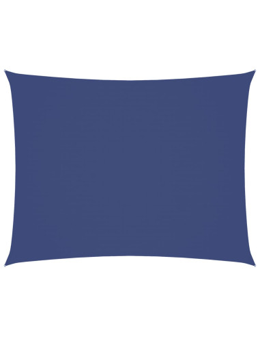 Parasole a Vela Oxford Rettangolare 4x5 m Blu